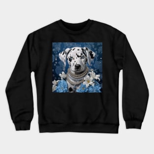 Jewelled Dalmatian Puppy Crewneck Sweatshirt